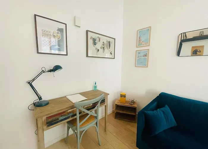 شقة Bright Modern Studio, Port, Walk To Tram And Beach! نيس