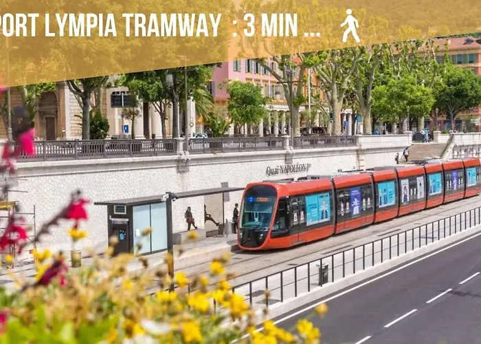 Bright Modern Studio, Port, Walk To Tram And Beach! Appartement Nice